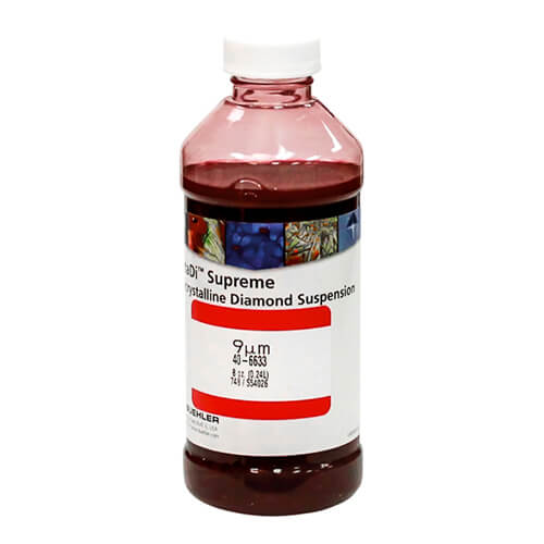 MetaDi Supreme Suspension, 9 µm, rouge; 240 ml